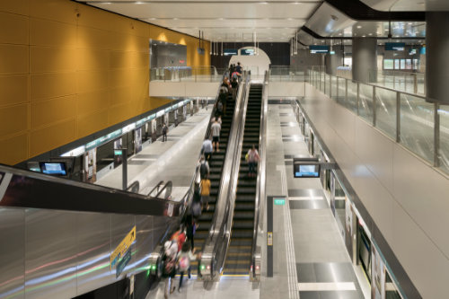 GREENHILLI STATIONS ON DOWNTOWN LINE OPEN